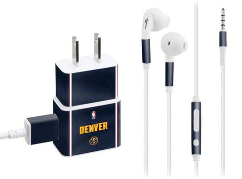 NBA Denver Nuggets Jersey Phone Charger Skin